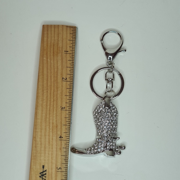 Rampage Cow Boy Boot Key / Purse Charm  NWOT - Picture 4 of 5